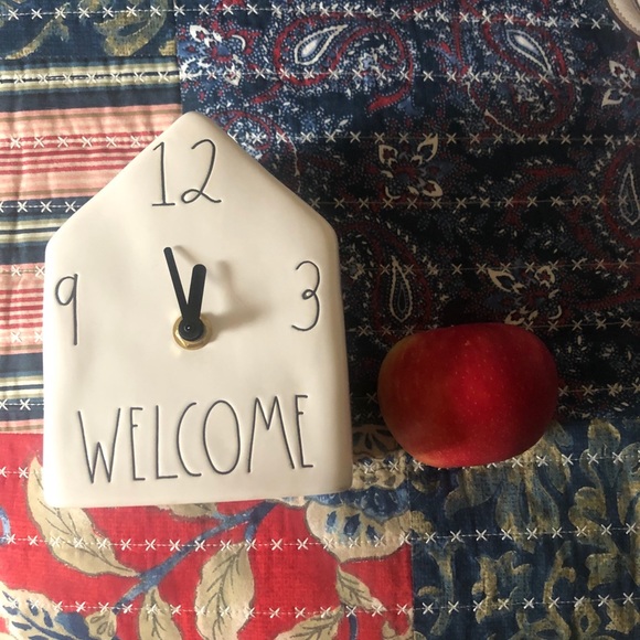 Rae Dunn Clock! - Picture 2 of 6